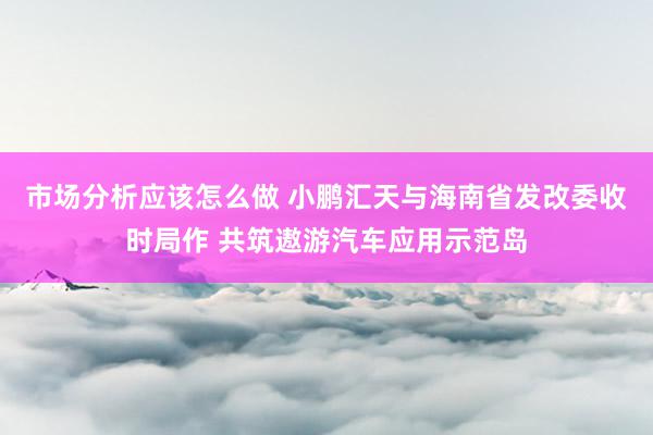 市场分析应该怎么做 小鹏汇天与海南省发改委收时局作 共筑遨游汽车应用示范岛